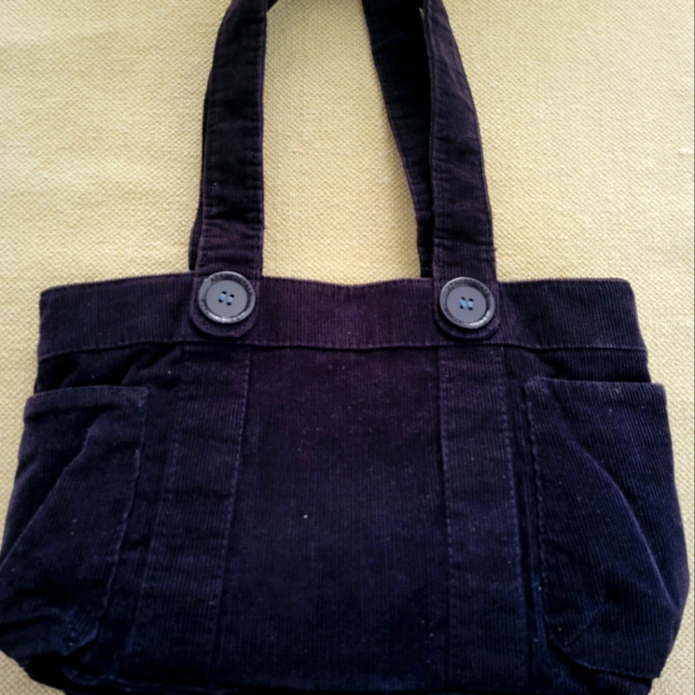 Aeropostale Black Courdoury Bag With Flannal Lining